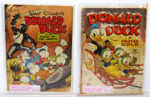 Lot 364 - 2 x Vintage Donald Duck Comic Books inc, No 10 Donald Duck - Ghost Of