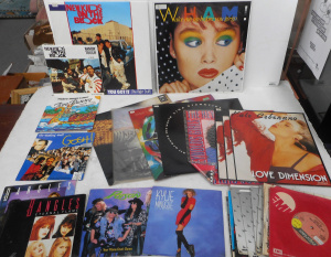 Lot 12 - Group Vinyl Records - LPs, 12inch singles & 7 inch singles, incl Na