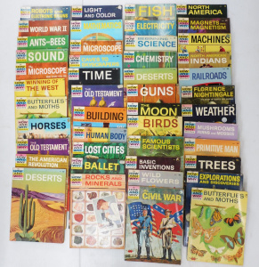 Lot 35 - Box of 1960s The How & Why Wonder Books inc Robots & Electronic