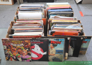 Lot 84 - 4x Boxes of Vintage Mixed Vinyl LP Records incl Boxed Collections, Soun