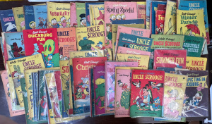 Lot 107 - Box lot - Vintage Comic Books, all Walt Disney inc, Uncle Scrooge, Don