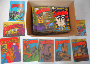 Lot 115 - Box lot - Vintage & Modern Phantom Comics and Annuals, earliest No