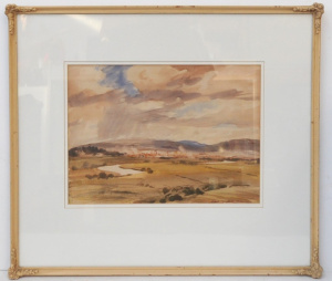 Lot 167 - Robert Richmond Campbell (1902-1972) Framed Watercolour - Landscape wi