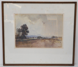 Lot 173 - Benjamin Edward Minns (1863-1937) Gilt framed Watercolour - Landscape