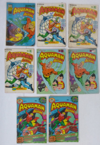 Lot 197 - Group lot - Vintage Australian Aquaman album Comic Books - Comic Books