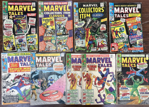 Lot 238 - Group lot vintage Marvel Tales Comic Books - Numbers 5, 10, 15, 2 x 16