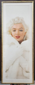 Lot 9 - Vintage 1994 Framed Marilyn Monroe Portrait Print - approx 100cm x 40cm