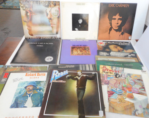 Lot 19 - Group Vinyl LP Records, incl Leonard Cohen, George Harrison, Eric Carme