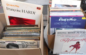 Lot 32 - 2 x Boxes Vinyl LP Records - Jazz, Classical, Soundtracks, etc