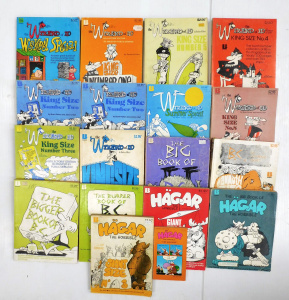 Lot 86 - Box of Vintage Comic Strip Books inc Hagar, The Wizard of Id The Big Bo