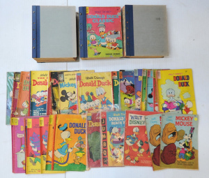Lot 105 - Box lot - Vintage Australian Walt Disney Comic Books - 3 x Bound volum