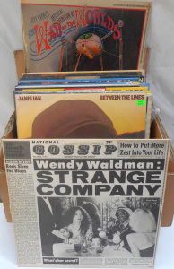 Lot 130 - Box Vinyl LP Records, incl George Benson, Sweet, Billy Joel, Elton Joh