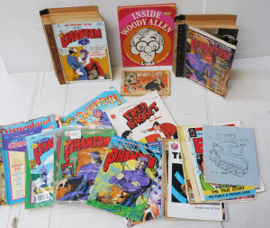 Lot 134 - Box lot - Vintage Mixed Comics inc Bound Albums Phantom, Fred Basset,