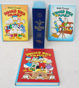 Lot 162 - HC 3 Vol set - The Carl Barks Library of Walt Disneys Donald Duck Fami