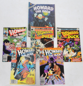 Lot 214 - Group lot Vintage Marvel Howard The Duck Comic Books - Numbers 9, 10,