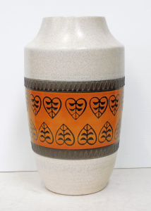 Lot 247 - Mid Century Dumler & Breiden West German Pottery floor vase - Crea