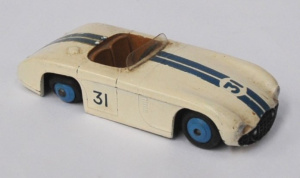 Lot 295 - Vintage Dinky Toy diecast - Number 133 Cunningham C-5R - VGC