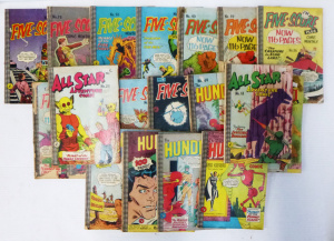 Lot 346 - Box lot - Vintage Australian Comic books - Five-Score monthly No26 onw
