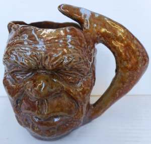 Lot 371 - Bendigo Pottery Novelty Albert NamatJira Character Jug, Ltd ED 1023 0f