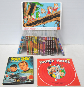 Lot 27 - Vintage Kids Items incl Star Trek Annual, Monkey DVD Set, Twilight Zone