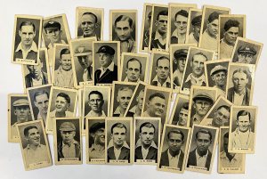 Lot 59 - BVD & Greys 1932-33 Test Cricketers (Bodyline) Cigarette Cards - ap