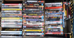 Lot 76 - 2 x Boxes of Assorted DVDs incl Live Concerts, Action, Drama etc