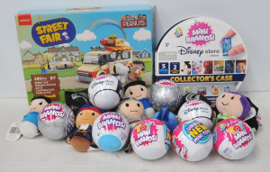 Lot 84 - Box lot of Kids Toys incl Mini Brands, Itty Bitty Plush Characters &