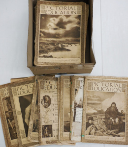 Lot 95 - Box lot heaps 1920 - 30s Pictorial Education Books