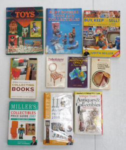 Lot 144 - Group lot Reference Books -- inc Antiques & Collectables - Baby Bo