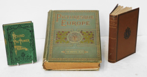 Lot 147 - 3 x Vintage HC English Books inc Picturesque Europe - The British Isle