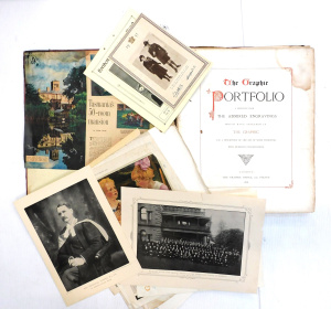 Lot 151 - Vintage HC The Graphic Portfolio - A Selection from the admired engrav