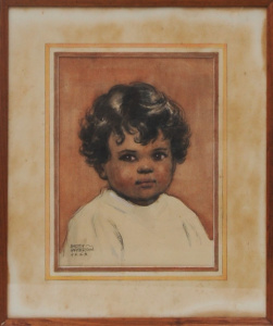 Lot 177 - Betty (Elizabeth Deans) Paterson (1894-1970) Framed Watercolour - Port