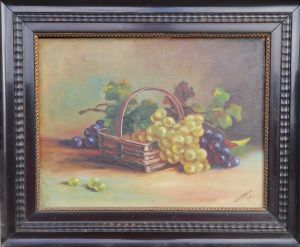 Lot 181 - Artist Unknown (V Iersel) Framed c1923 Dutch Oil Painting on Canvas -