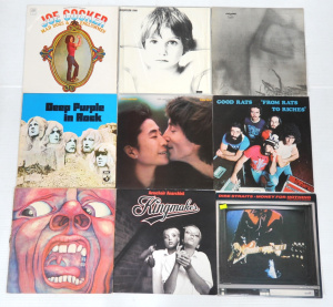 Lot 197 - Group lot - Vintage English Vinyl Lp records & 12 inch Singles - K