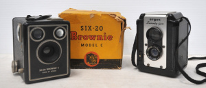 Lot 205 - 2 x Vintage Cameras incl Argus Seventy-Five Twin Lens Reflex Camera &a