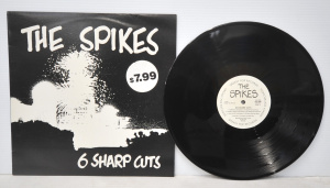 Lot 225 - Vintage c1984 Australian Lp Mini Album - The Spikes '6 Sharp Cuts' - G