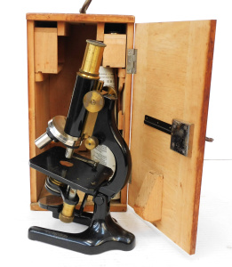 Lot 244 - Vintage Winkel-Zeiss Gottingen Microscope - Carl Zeiss Jena & othe