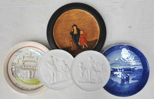 Lot 250 - Group Lot China - incl Royal Copenhagen, Bretby Plaque, and English Ch