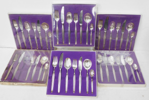Lot 321 - Mid Century Boxed Frigast Denmark EPNS Cutlery setting for 6 (missing