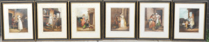 Lot 3 - Set of 13 x Framed Vintage coloured Engravings - Cries of London - after