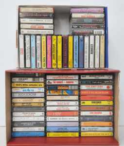 Lot 17 - 2 x Small Boxes of Vintage Cassette Tapes incl Jason Donovan, Kylie Min