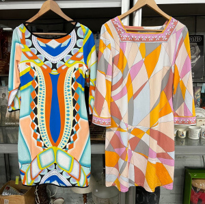 Lot 21 - 2 x Emilio Pucci ladies designer Dresses - size 40