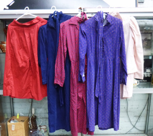 Lot 26 - 5 x Ladies Vintage Laura Ashley Garments incl winter dresses, 2 piece e