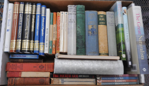 Lot 39 - Box lot of Vintage Hard & Soft Cover Books incl Pride & Prejudi