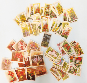 Lot 59 - Group lot vintage Cigarette cards - Floral themed incl Wills Flower Cul