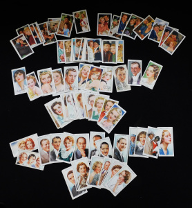 Lot 64 - Group lot Vintage Cigarette Cards - Film related - John Player Film Sta