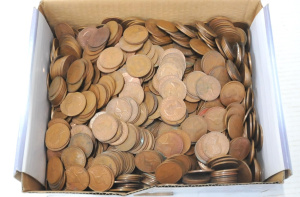 Lot 68 - Box Lot of Approx 14.5 Kg of Mixed Australian Pennies