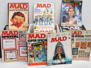 Lot 95 - 3 x Boxes of Vintage Australian & American MAD Magazines incl Super