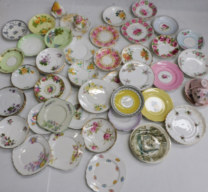 Lot 118 - Box of Quality English China incl Royal Albert, Royal Standard, Fenton