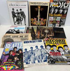Lot 147 - Box Beatles ephemera - 1980 newspaper tribute for Lennon, The Beatles